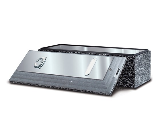 Stainless Steel Triune Burial Vault-Standard Protection